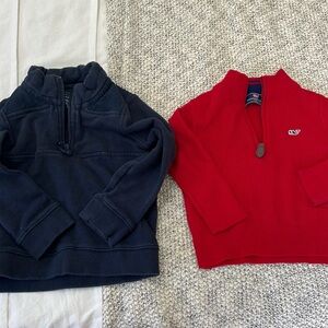 Vineyard Vines half zip lot boys 3t